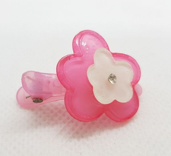 Hairpin small flower pink